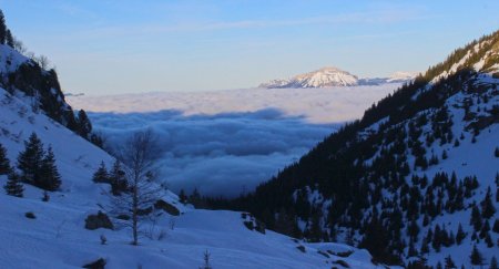 Chamechaude s’extirpe des nuages