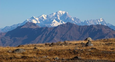 Face au Mont Blanc