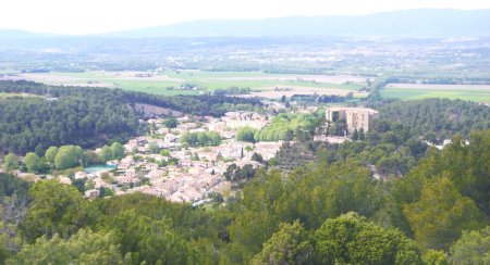 Retour à Meyrargues et son château