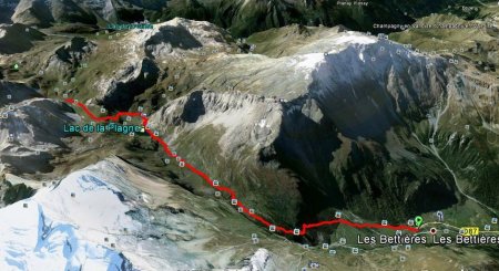 Itinéraire sur gogle earth par gps Garmin