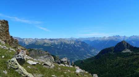 Vue vers le Queyras.