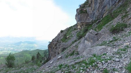 Panorama sur la vire.