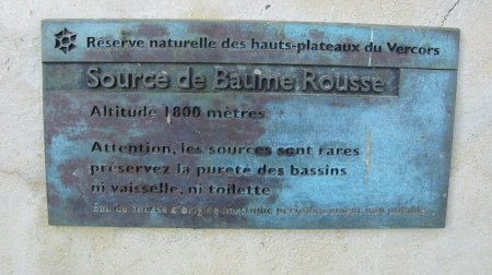 Source de Baume Rousse