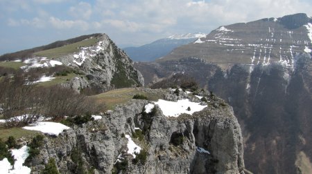 Crêtes des Rochers de la Sausse.