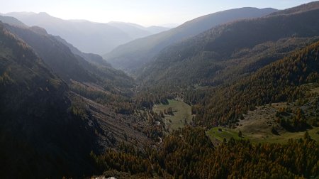 Montée vers la crête sud des Costes de Saugraure - de plus en plus haut