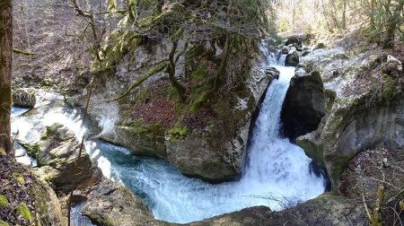 Le Nant d’Aillon : les Tines à Martin