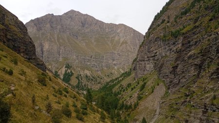 Dernier regard sur la pointe de la Diablée