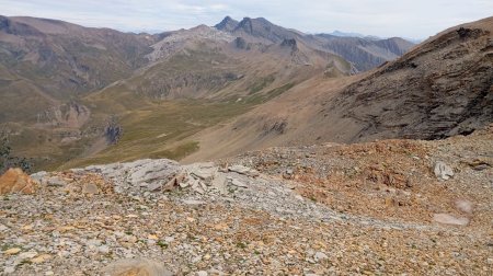 On rejoint le col de la Montagne Haute