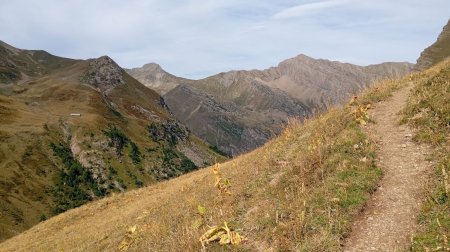 Montée vers la cabane de Chargès