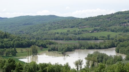 La crue du Rhône