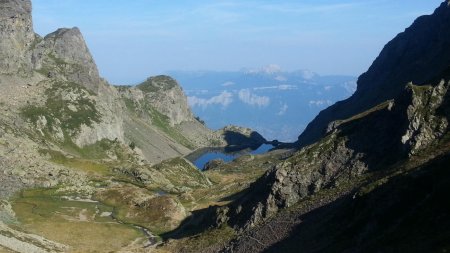 Vue arrière du Lac Crozet