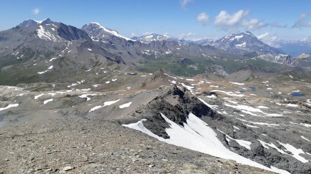 Petite vue d’ensemble de la crête