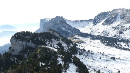 Vallon de Marcieu, col de Bellefont, Dent de Crolles