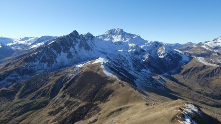 Vers le sud : Cheval Noir, Col de la Madeleine...