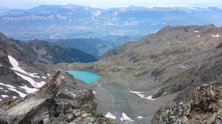 Lac Blanc depuis la croix