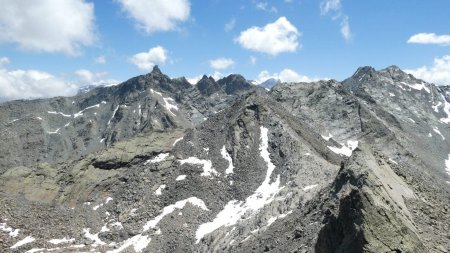 Aiguilles du Borgne et Mont du Borgne.