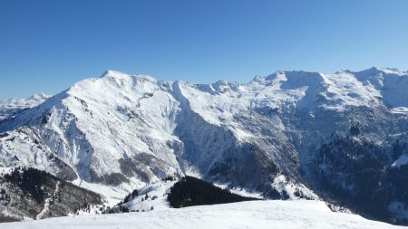 Du Mont Bellacha à la Pointe de Combe Bronsin.