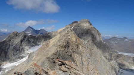 Vue en direction de la Tsanteleina depuis le sommet