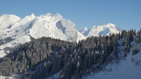 Vers le Mont Blanc.