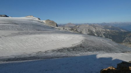 Le glacier de la Roche Ferran.