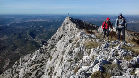 Sur la magnifique crête de la Sainte-Victoire