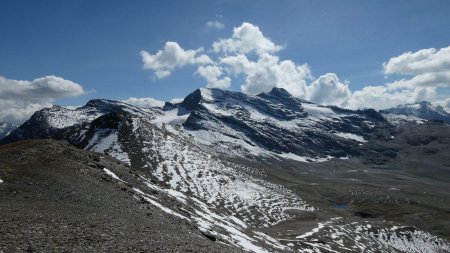 Pointe de Méan Martin à droite.