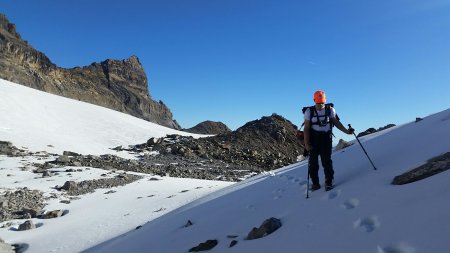 À proximité du glacier de Plan-Névé