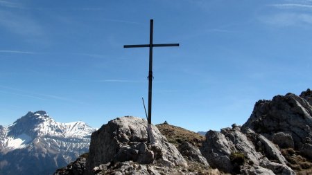 La Croix et le Gd Ferrand en fond.