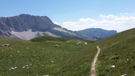 Retour au lac du Lauzon.