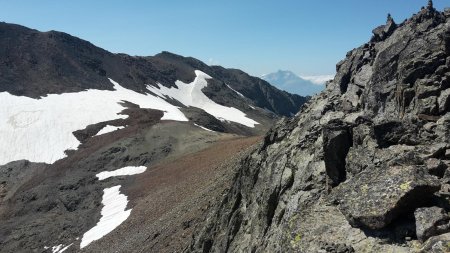 Retour vers le col du Grand Van