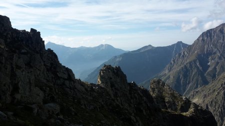 Vue au sud, Grande et Petite Autane.