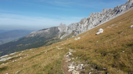 Sentier très agréable jusqu’au col Vert.