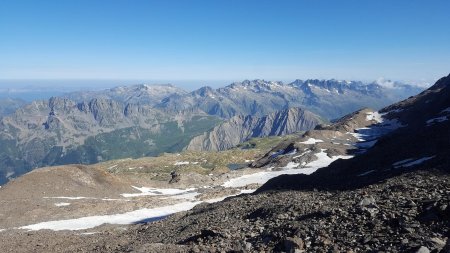 Le Rissiou et la partie nord du massif de Belledonne.