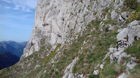 La vire depuis sa sortie