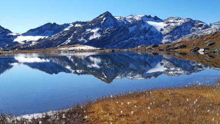 Lac du glacier du Breuil 2640m