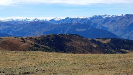 Vue sur la montagne du Bettex depuis le chalet de Combe d’Aigue