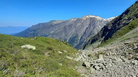 Arrivée au col