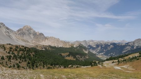 Juste après la bifurcation, dèrrière le Collet Sainte-Anne