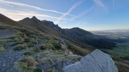 Petit matin, sur la crête.