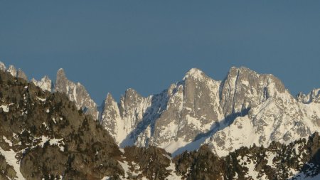 Zoom vers le massif de la Lauzière.