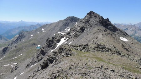 Arrivée au col du Grand Cros.