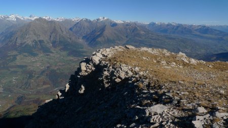 Replat avant la dernière grimpette.