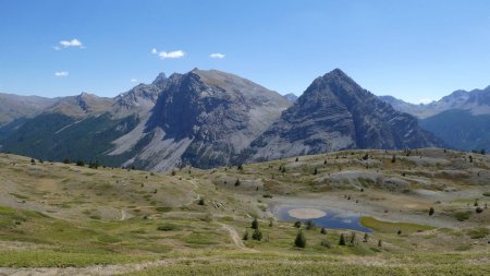 Descente vers le lac Noir.