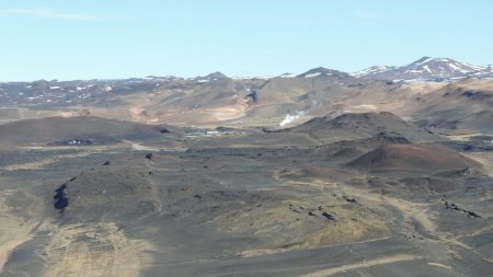 Vers les bains naturels de Myvatn.