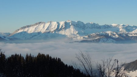 Le massif des Aravis.