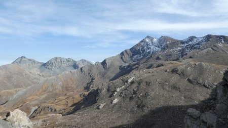 A gauche vers le Monte Granero.