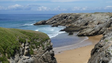 Belles plages tout le long du parcours.