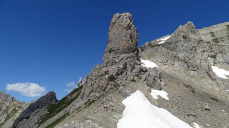 Retour au col du Grand Fond.