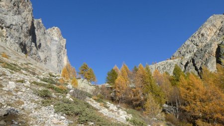 Entrée dans le vallon.