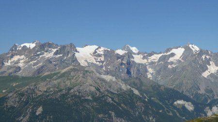 Massif des Ecrins.